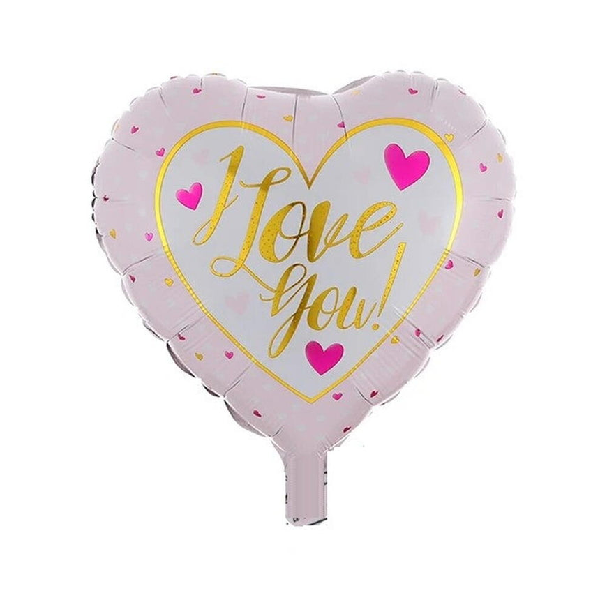 I Love You Pink Balloon